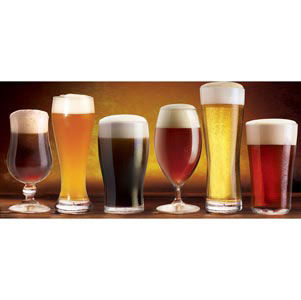 Thumbnail: Luminarc Craft Brew Glasses Assorted 6 pieces Beer Set