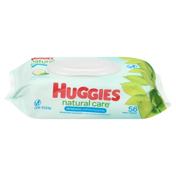 Thumbnail: Huggies One and Done Refreshing Cucumber and Green Tea Wipes Portable Soft Pack