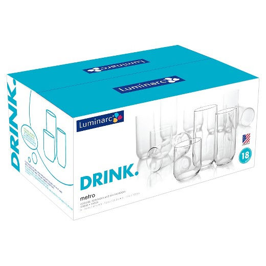Thumbnail: Luminarc Drink METRO Coolers, Beverages, + On the Rocks 09852