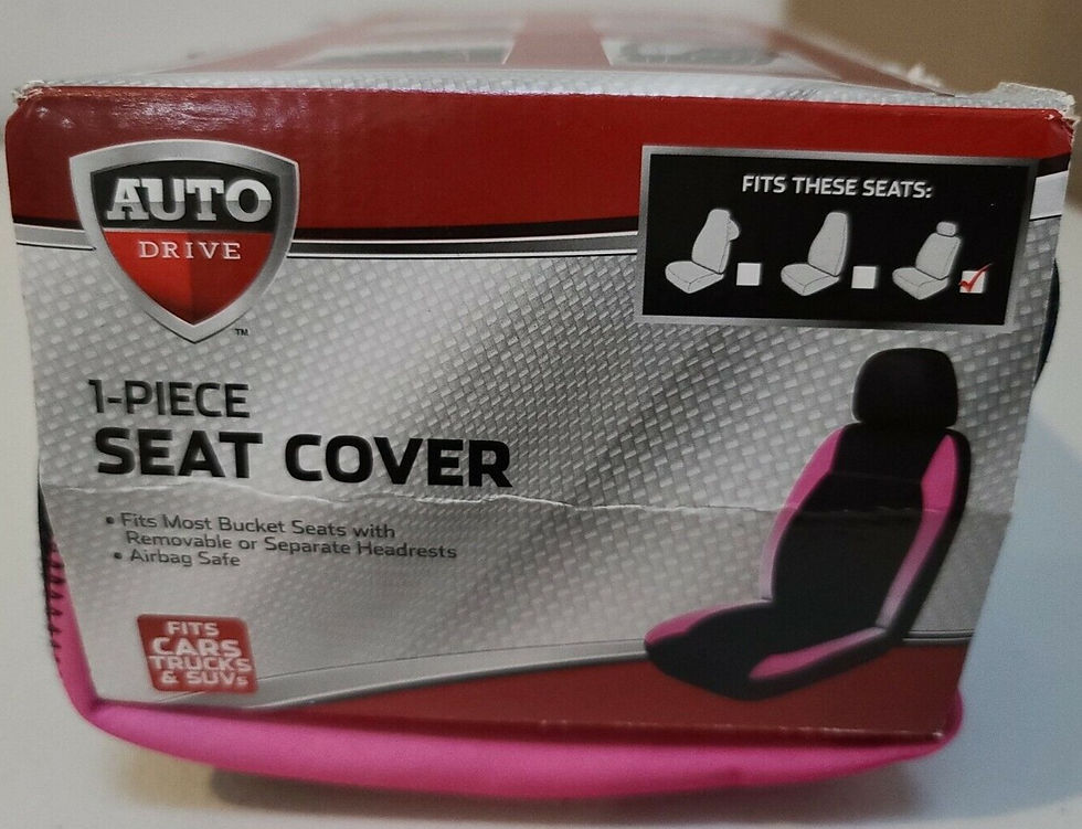 Thumbnail: Auto Drive 1 piece Seat Cover 1710 Pink