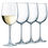Thumbnail: Luminarc Drink CACHET TULIP Wine Glasses 19 ounces