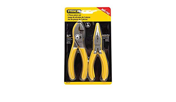 Thumbnail: Stanley 2 pieces Pliers Set