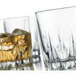 Thumbnail: Home Essentials 4 Pieces GRAND DIAMANTE Doubled Old Fashioned / Rocks Glasses