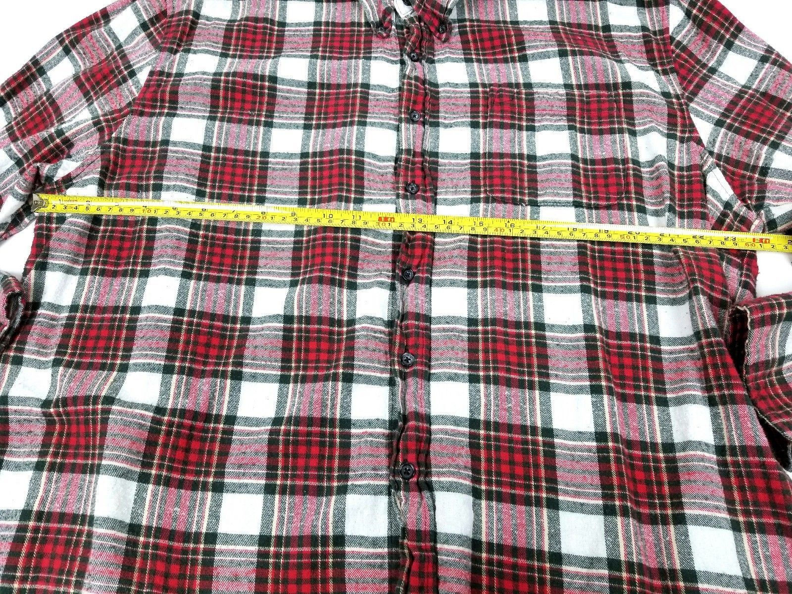 Open Trails XL Red Plaid Pattern Shirt Extra Large