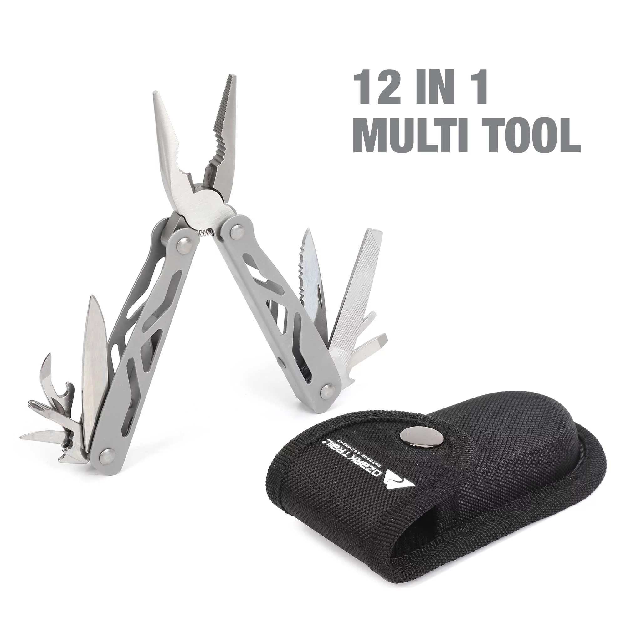Ozark Trail Outdoor Equipment 12 in 1 Multi Tool eddie