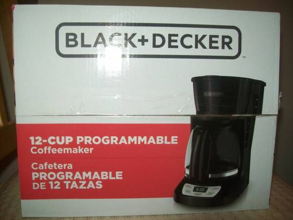Thumbnail: Black + Decker 12 Cups Programmable Coffee MAKER