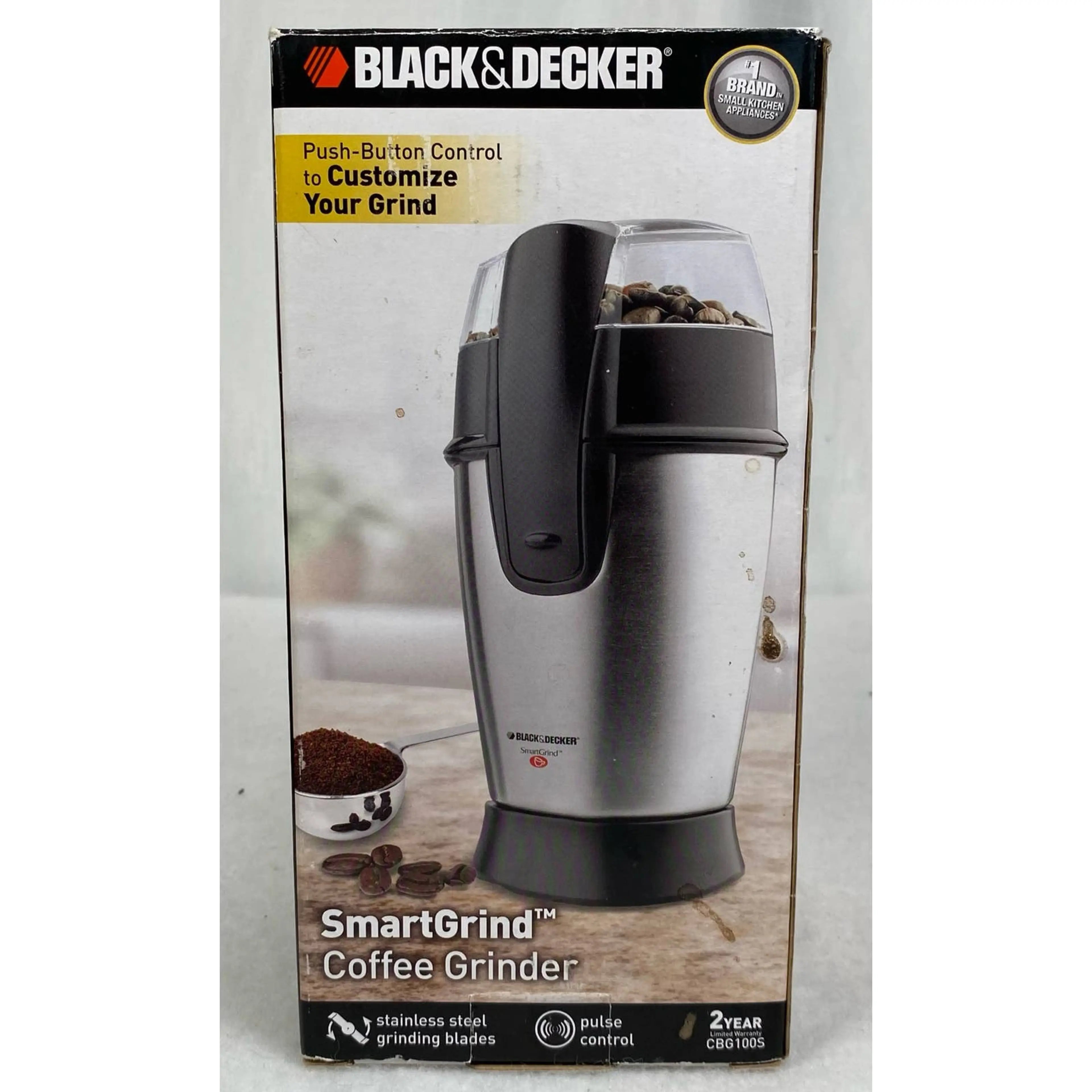 Black + Decker Smart Grind Coffee GRINDER eddie
