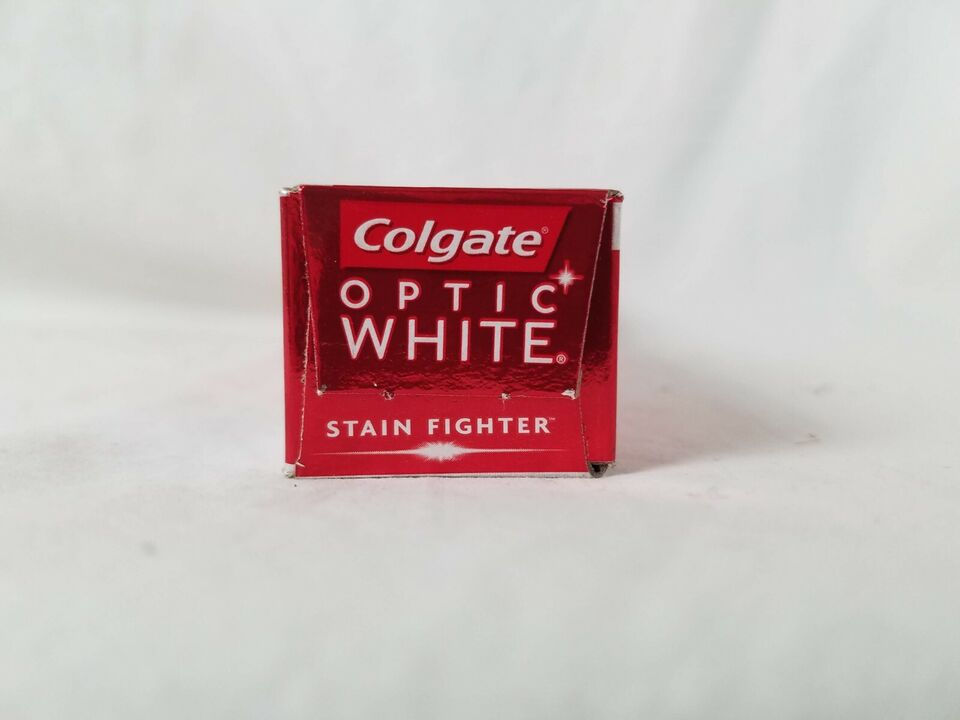 Thumbnail: Colgate Optic White Fluoride Toothpaste Stain Fighter Fresh Clean Mint Gel