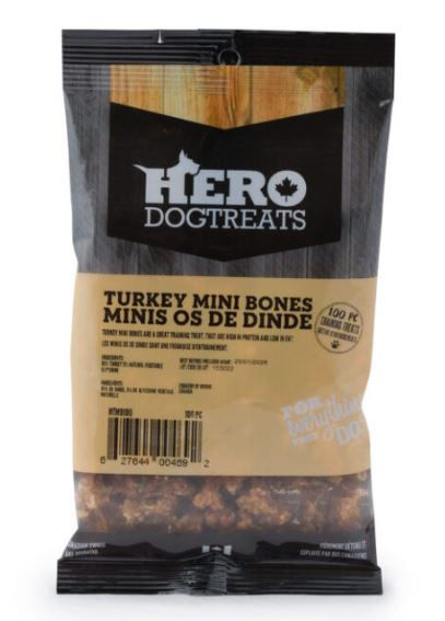 Turkey Mini Bones - 100 pieces