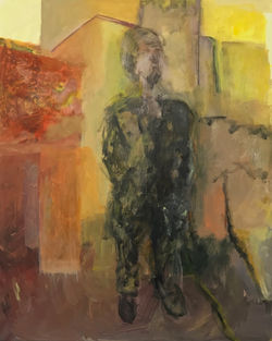 Looking forward, 65x81cm, acrylique sur toile, 2020 s