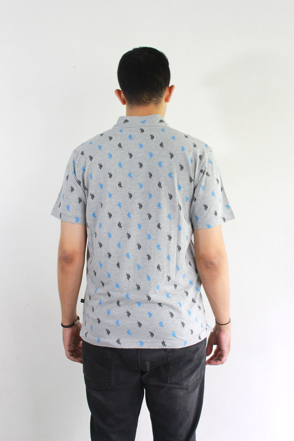 Thumbnail: Polo Lycra Collar T-Shirt