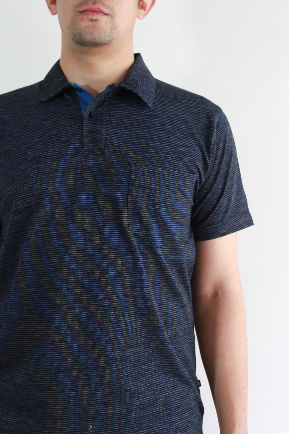 Thumbnail: Denim Collar T-Shirt