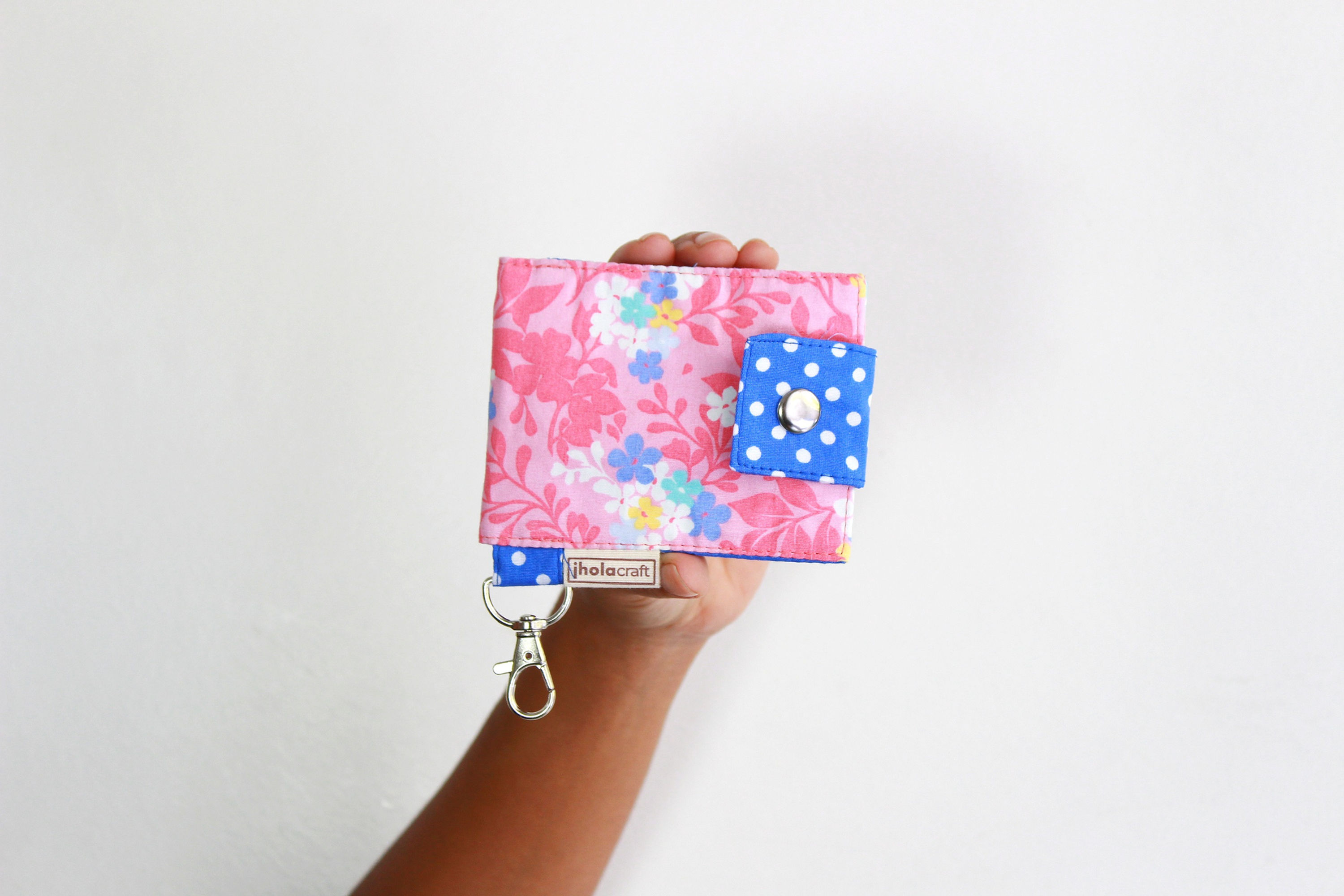 Pastel Keychain Wallet