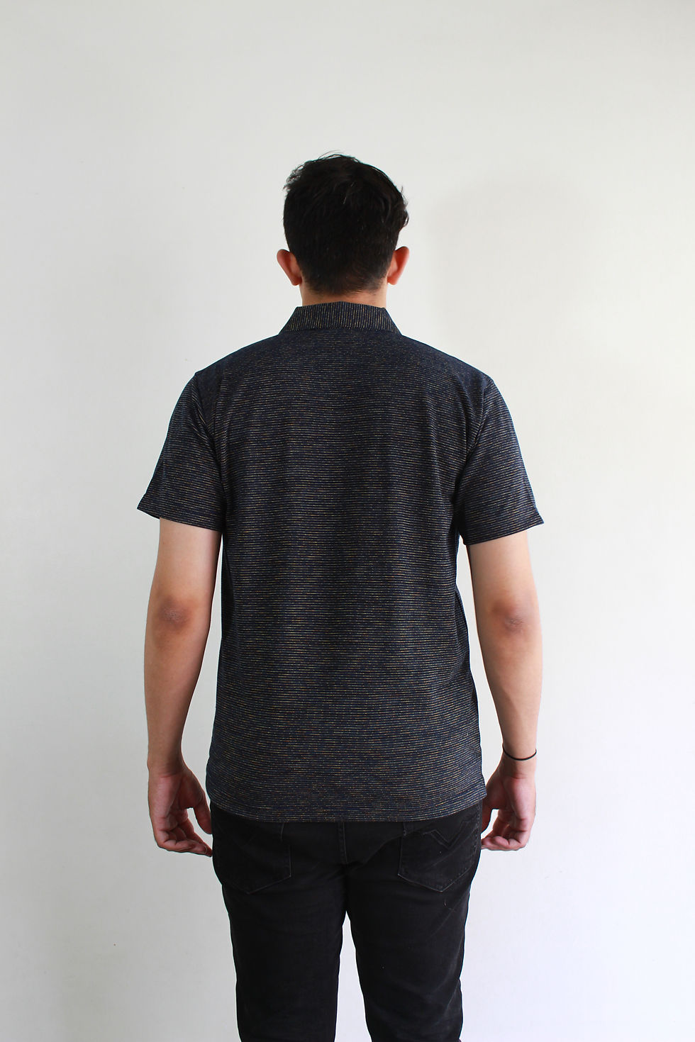 Thumbnail: Denim Collar T-Shirt