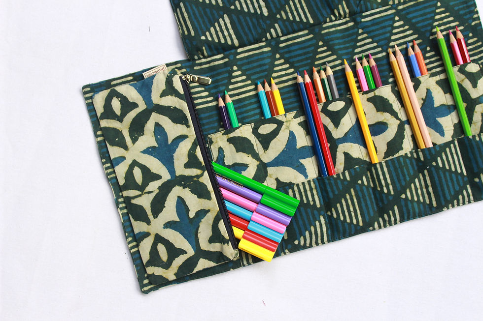 Thumbnail: Ajrakh Artist's Pouch