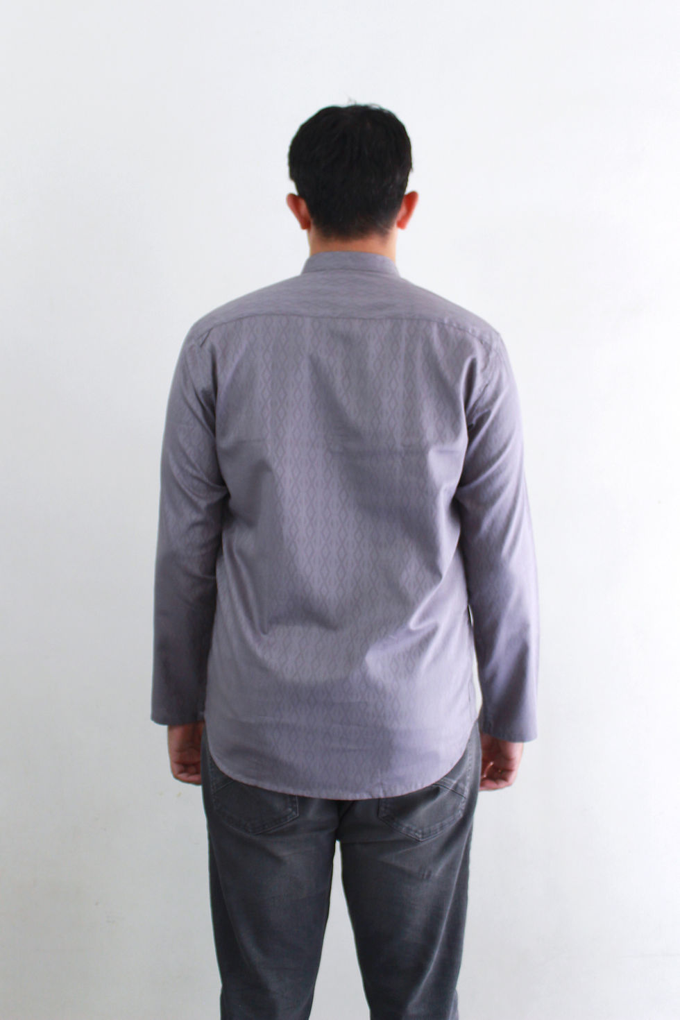 Thumbnail: Men's Pure Cotton Grey Kurta
