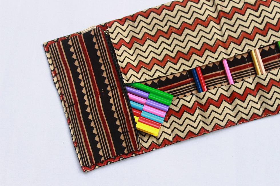 Thumbnail: Ajrakh Artist’s Pouch