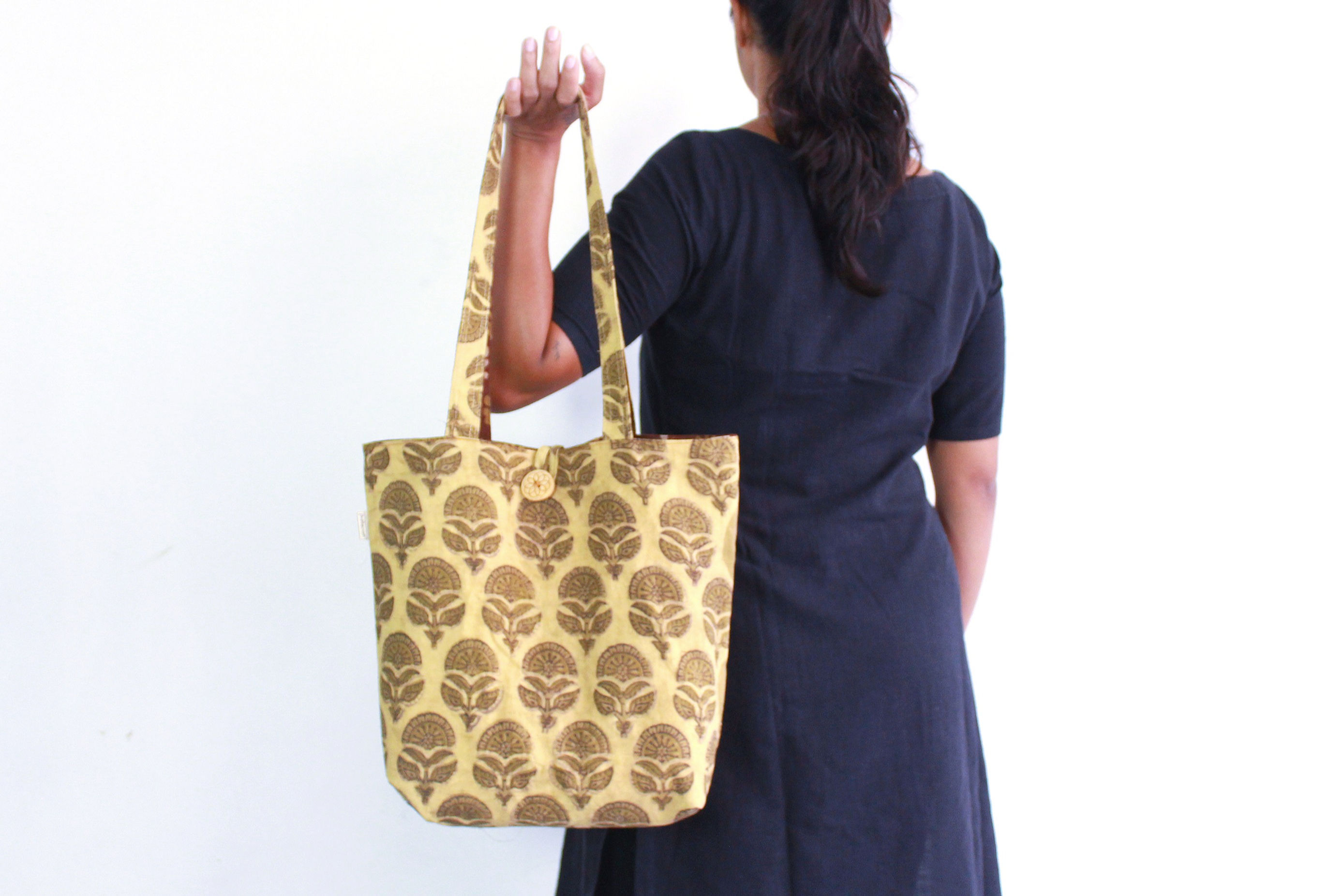 Ajrakh Reversible Jhola