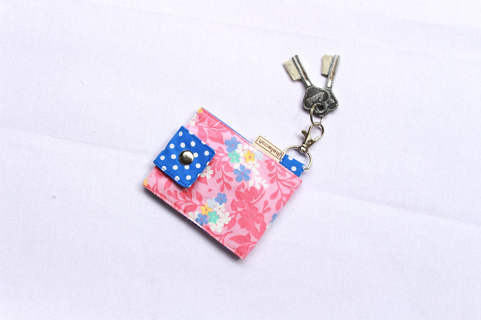 Thumbnail: Pastel Keychain Wallet