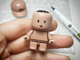 JinTory 얼굴 네임펜으로 살짝~! ^^