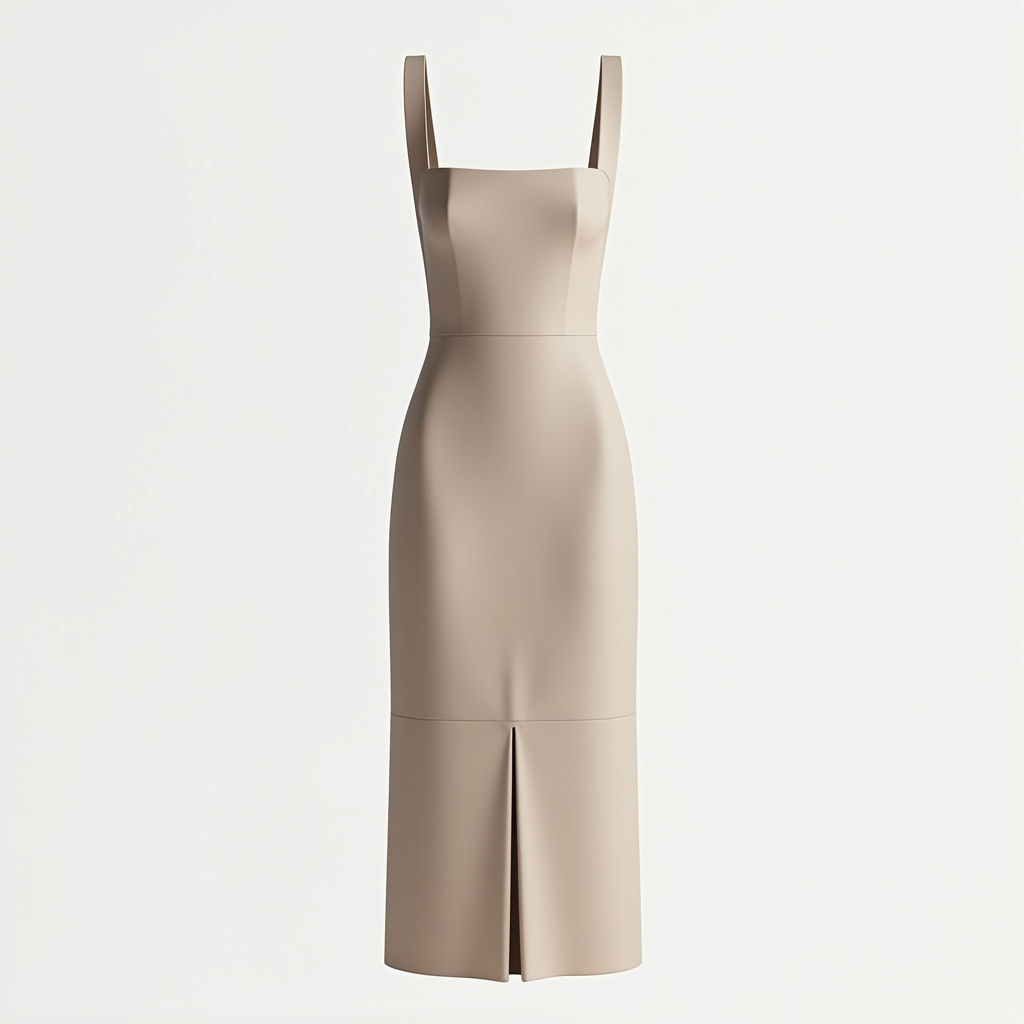 Vestido Tubinho Minimalista