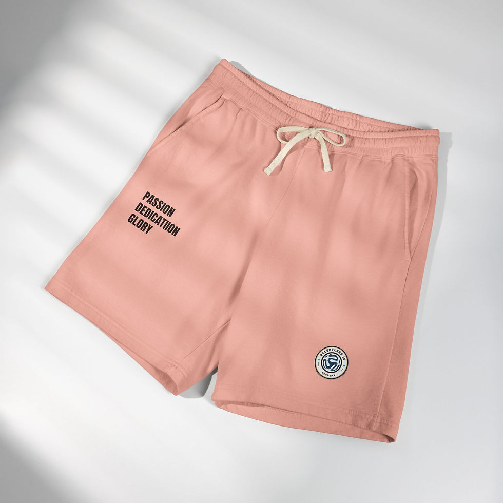 Thumbnail: Relentless IX Academy Unisex Garment-Dyed Lightweight Fleece Sweat Shorts