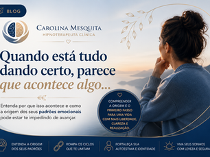 Quando tudo está dando certo, parece que algo acontece? Entenda por que você volta ao mesmo lugar