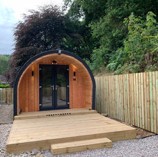 Exterior lights all on