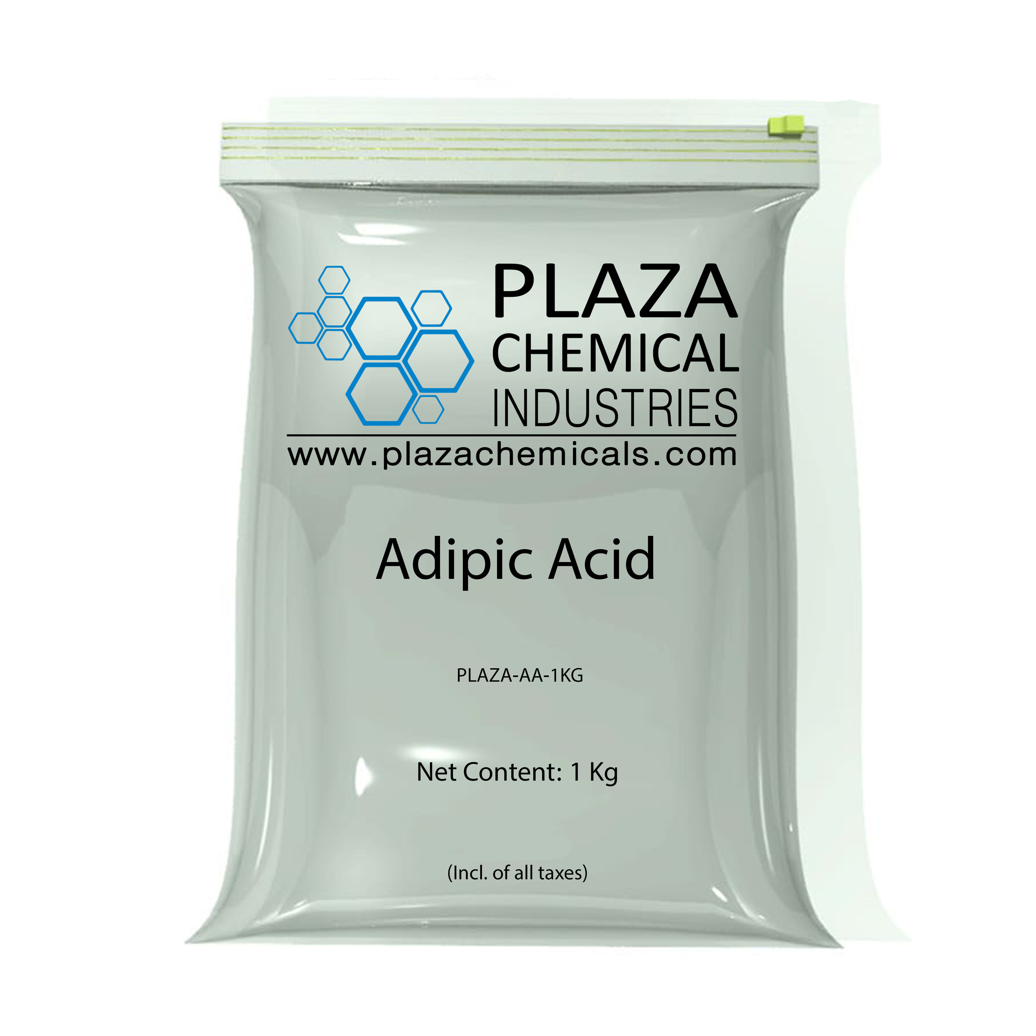 PLAZA® | Adipic Acid | 1 Kg Pack | PLAZA-AA-1KG