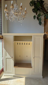 Bespoke boot room storage unit in Hailsham