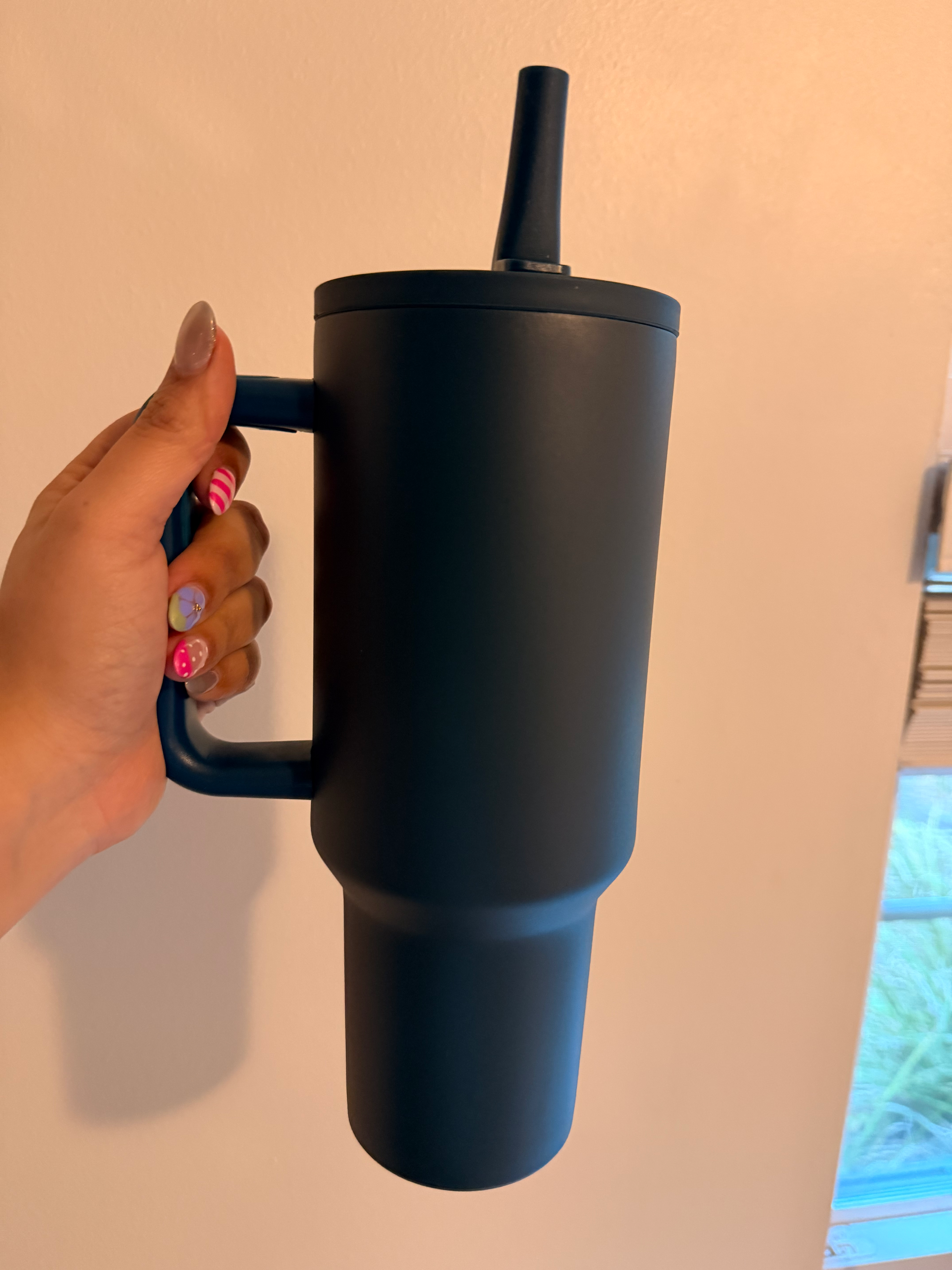 40oz Stainless Steel Tumbler - Navy