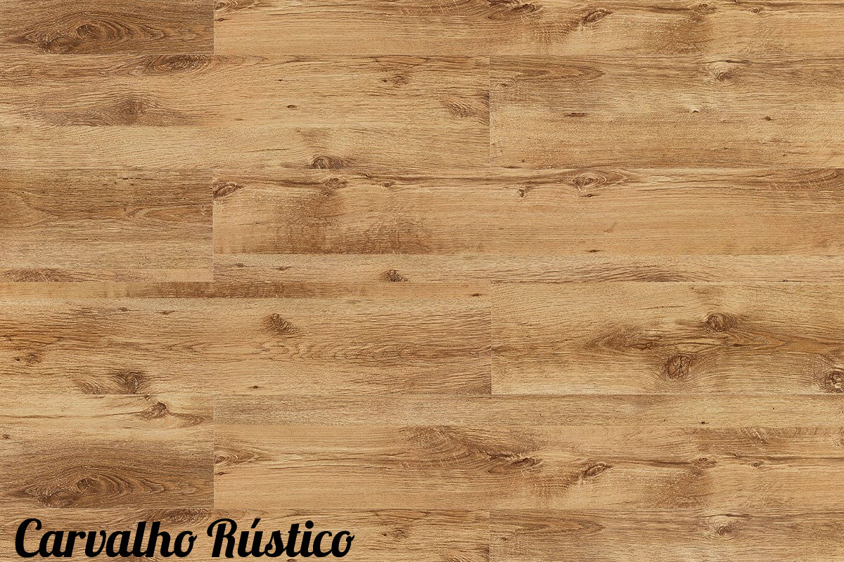 Piso Laminado Prime Click Carvalho Rústico I Preço R$ 172,00 Caixa 2,36m²