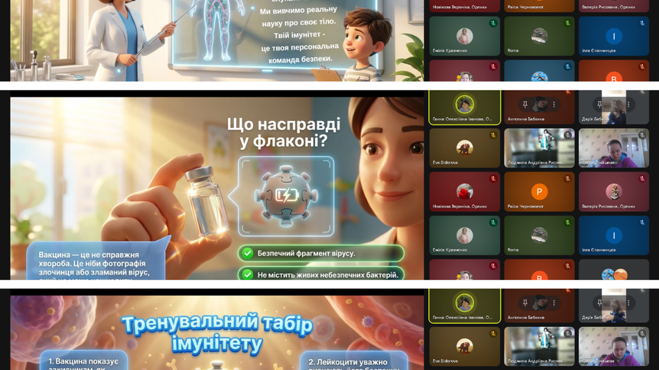 «Секрети нашого суперзахисту: як працює імунітет»