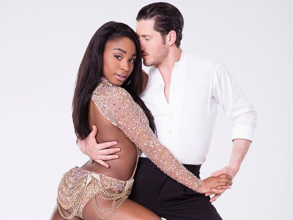 Normani Kordei with Valentin Chmerko