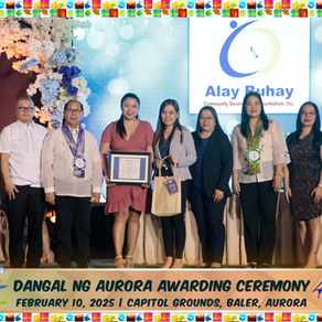 Alay Buhay Foundation Honored for Community Impact at Aurora Province's 46th Annual Celebration