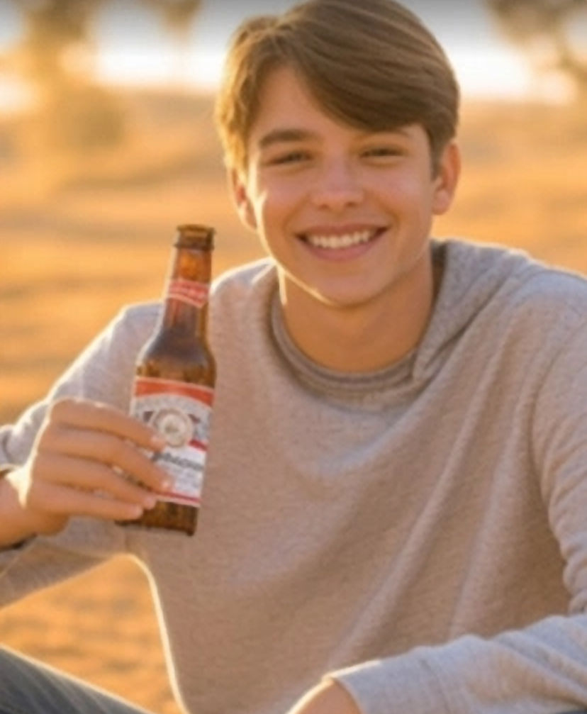 Underage Gen AI Alcohol Ad