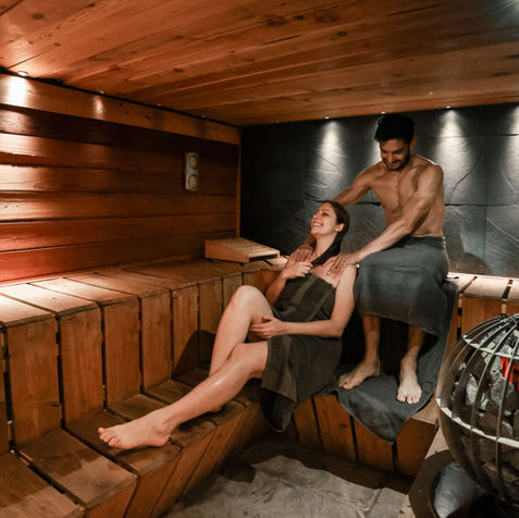 Spa privatif nordique Nörra Spa en Alsace - Sauna