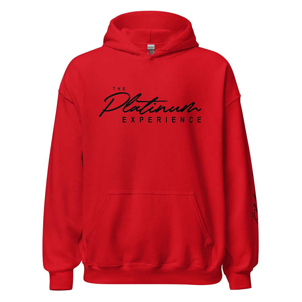 Thumbnail: Platinum Experience Unisex Hoodie (Black Letters)