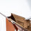 Miniature : cartable en cuir, made in France, vue ouvert