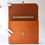 Miniature : cartable en cuir, made in France, vue face ouvert