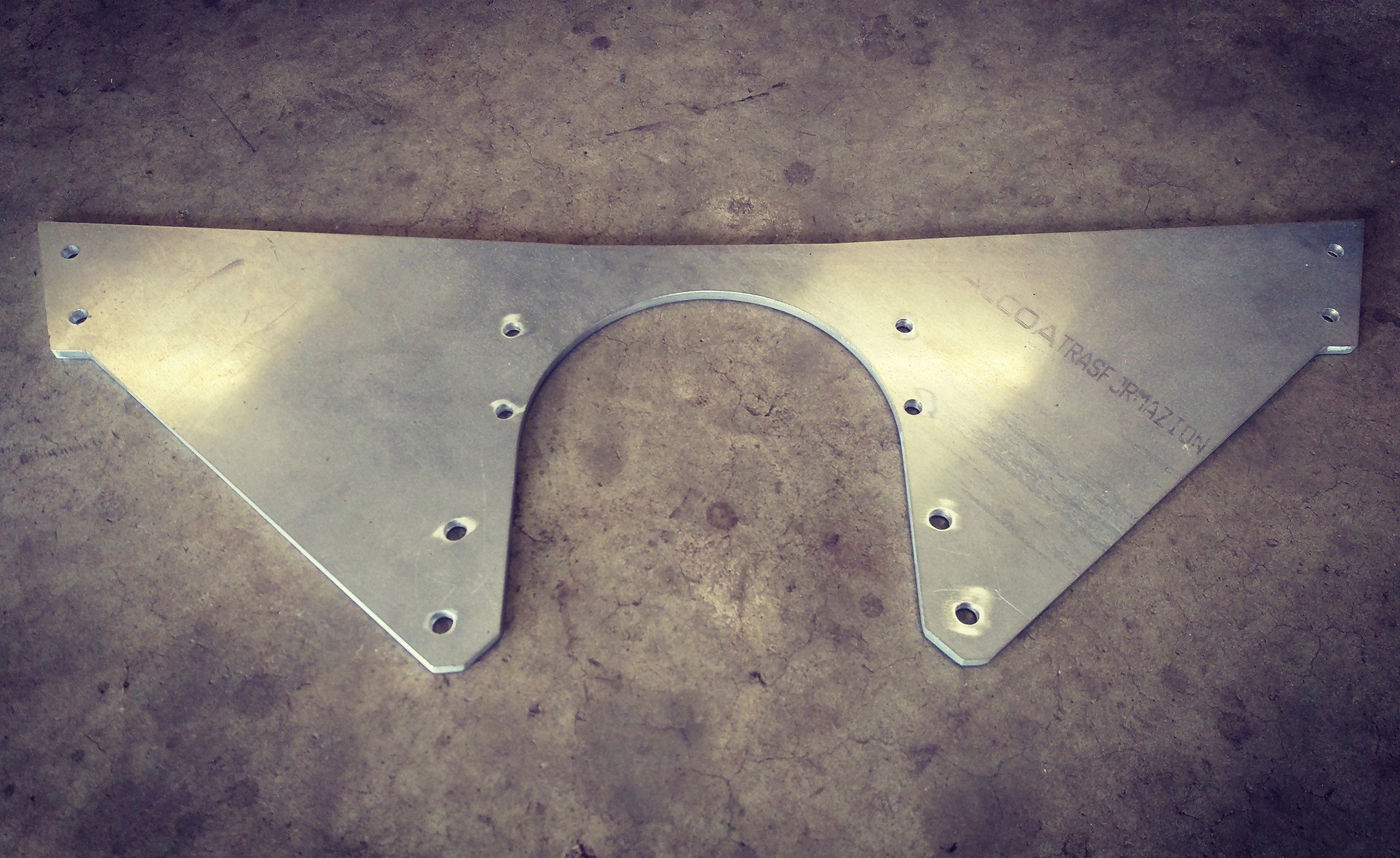 Big Block 8mm Ali Engine Plate