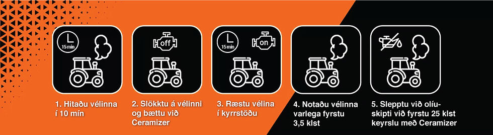 Thumbnail: Ceramizer (CS-A) fyrir vélar landbúnaðarbifreiða