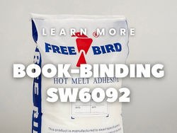 Bookbinding Hot Melt Adhesive SW6092 — Reliable Glue for Magazines and Commercial Printing