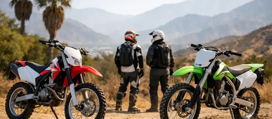 Rental Dirt Bikes in California for New Riders