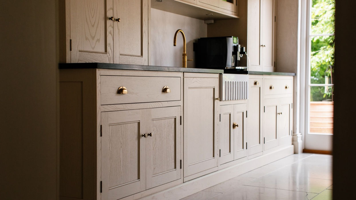 Burt Woodworking Rustic Farmhouse Kitchen