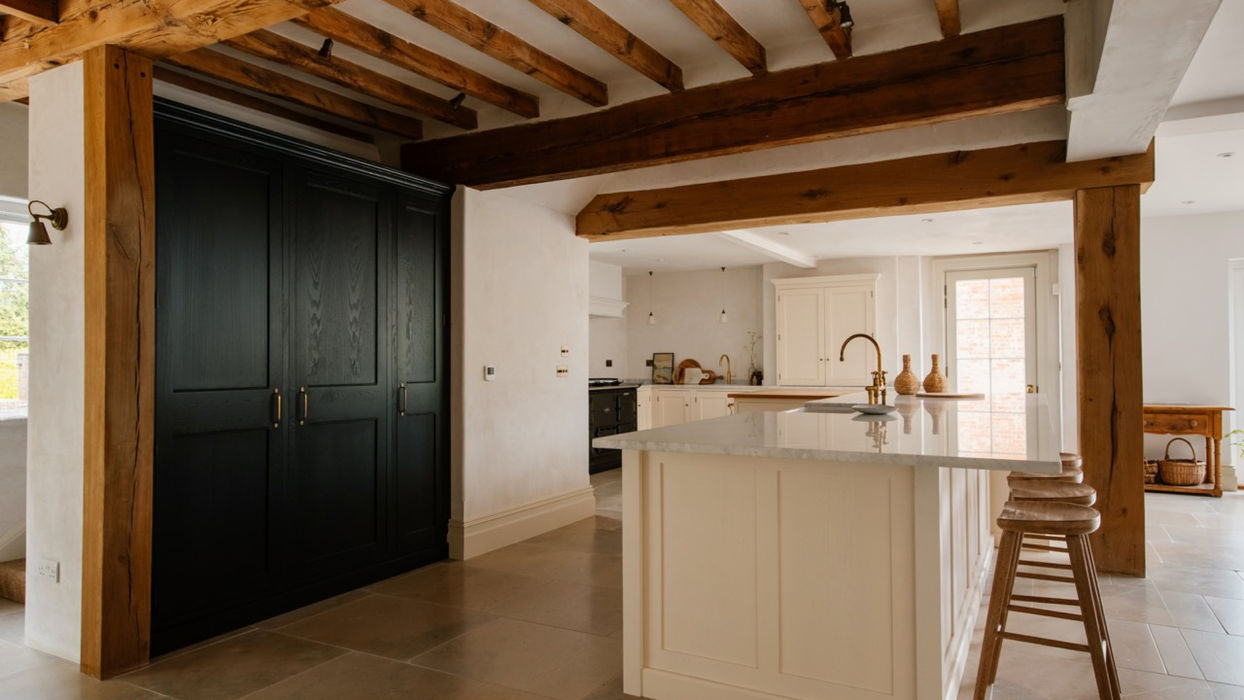 Burt Woodworking Rustic Farmhouse Kitchen