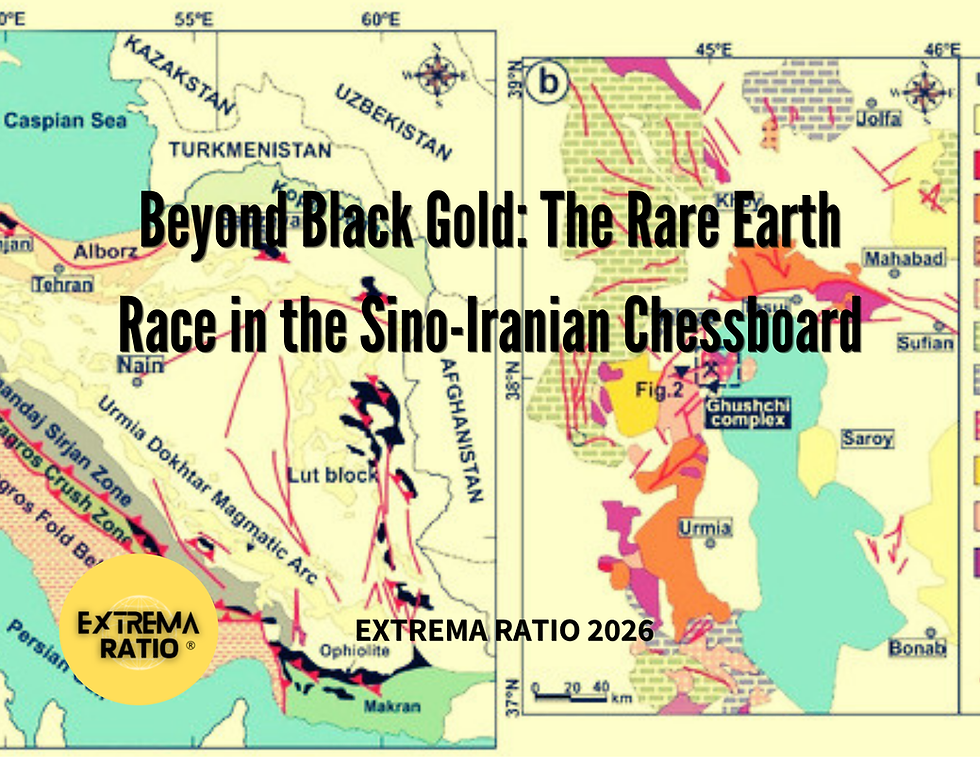 Beyond Black Gold: The Rare Earth Race in the Sino-Iranian Chessboard