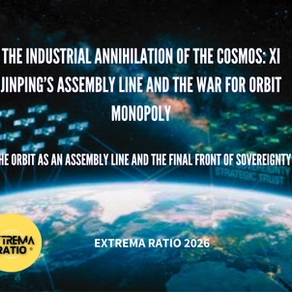 THE INDUSTRIAL ANNIHILATION OF THE COSMOS: XI JINPING’S ASSEMBLY LINE AND THE WAR FOR ORBITAL MONOPOLY