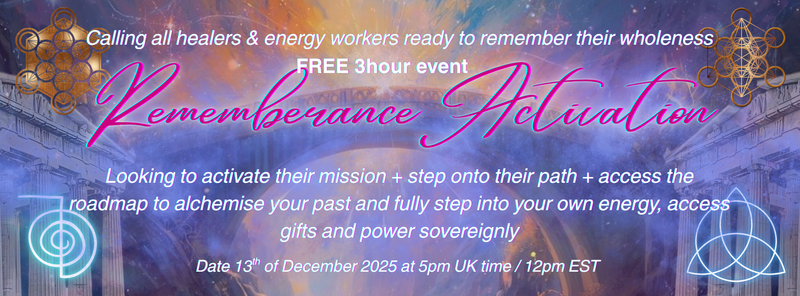 remembrance activation | soulistic ascension