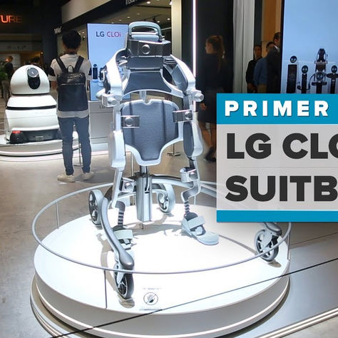 LG presentará en el CES las nuevas versiones del exoesqueleto para trabajos físicos